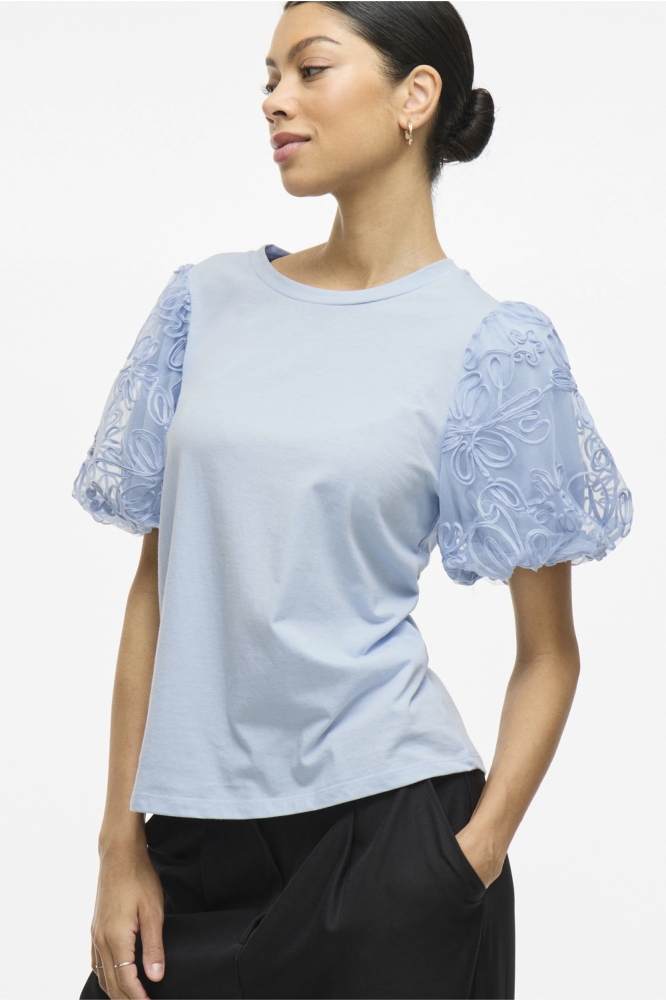 VISIMONIA O-NECK S/S TOP 14107505 KENTUCKY BLUE